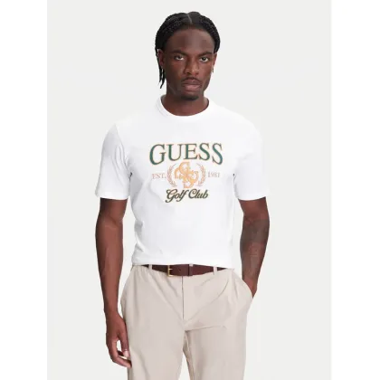 Zdjęcie Guess T-Shirt M5YI22 K8FQ4 Biały Regular Fit