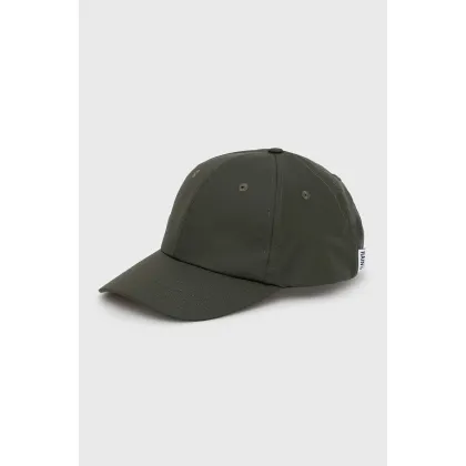 Zdjęcie Rains czapka z daszkiem 13600 Cap kolor zielony gładka 13600.03-03.Green