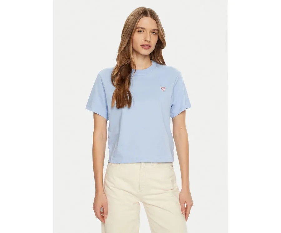 obrazek 1 Guess Jeans T-Shirt W4YI05 K8HM0 Niebieski Regular Fit