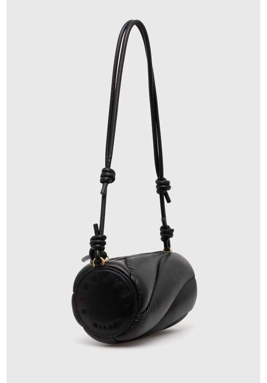 obrazek 1 Fiorucci torebka skórzana Black Leather Mella Bag kolor czarny U01FPABA001LE04BK01