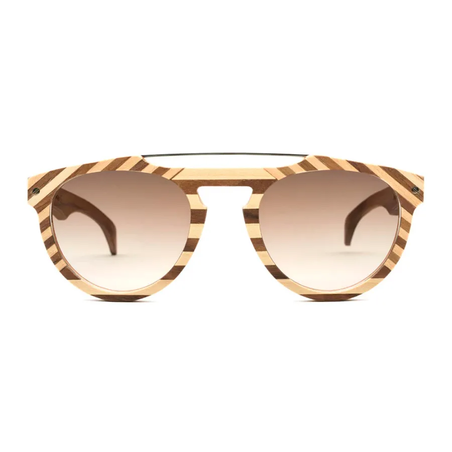 obrazek 1 Lata 80-te - ponadczasowe drewniane okulary - Legno Light