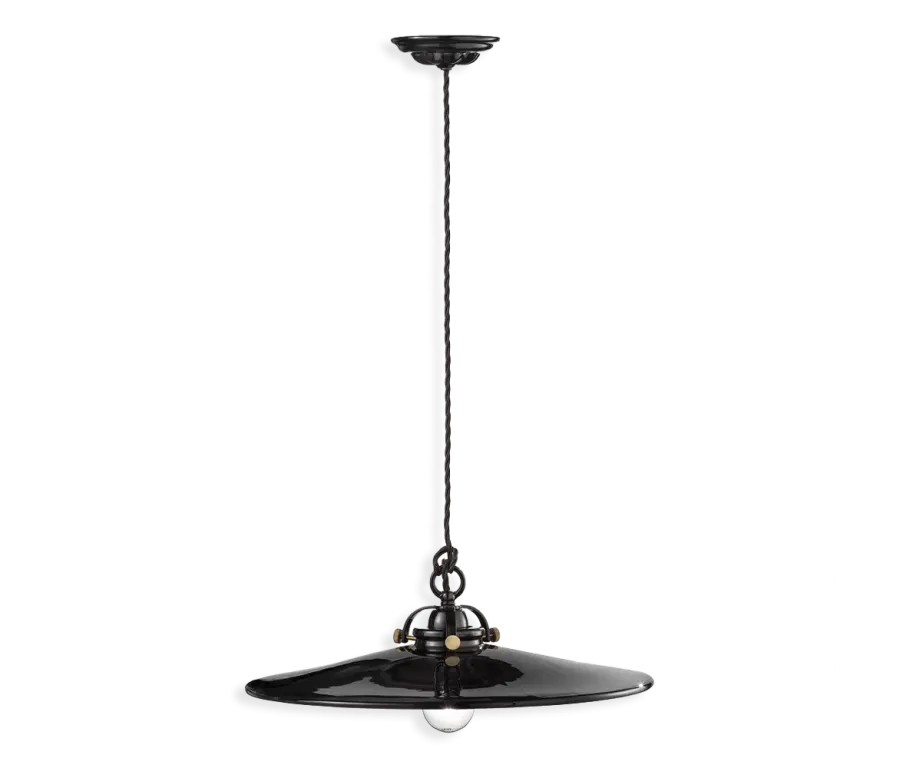 obrazek 2 Piękna stylowa włoska lampa sufitowa w stylu retro