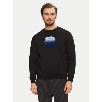 Zdjęcie KARL LAGERFELD Bluza 705432 551942 Czarny Regular Fit