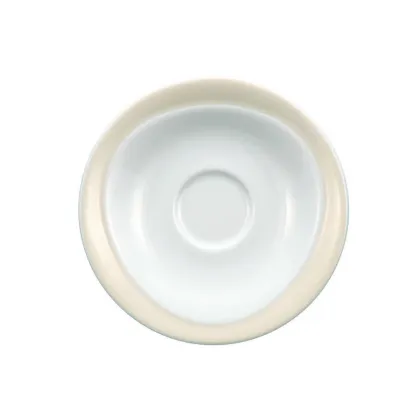Zdjęcie Okrągły porcelanowy spodek 13,5 cm z Niemiec - Seltmann Weiden