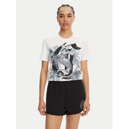 Zdjęcie Just Cavalli T-Shirt 78PAHT04 Biały Regular Fit