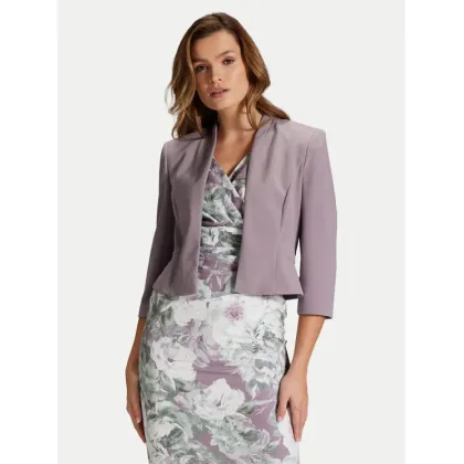 Zdjęcie Swing Marynarka 4AF01800 Fioletowy Regular Fit
