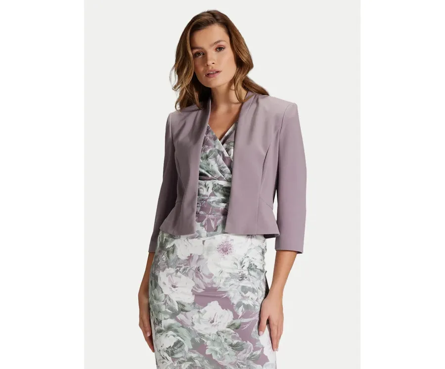 obrazek 1 Swing Marynarka 4AF01800 Fioletowy Regular Fit