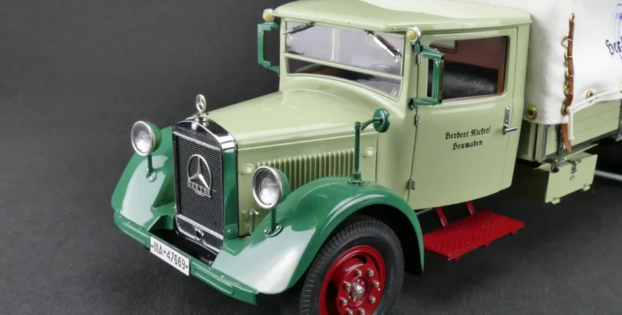 obrazek 8 Ciężarówka z plandeką Mercedes-Benz Lo 2750, 1933-1936
