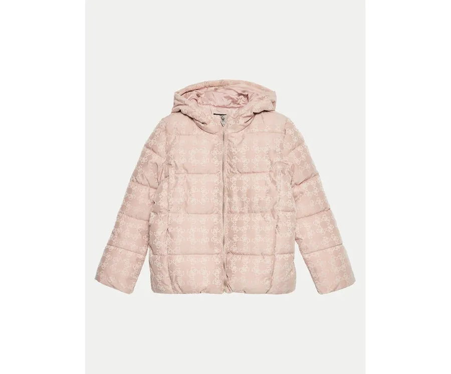 obrazek 1 Guess Kurtka puchowa J4BL24 WGLW2 Różowy Regular Fit