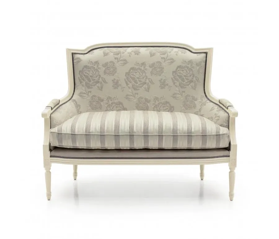 obrazek 1 Beżowa elegancka sofa w stylu klasycznym - Sevensedie