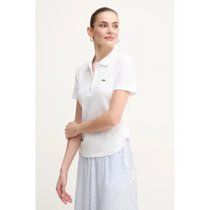 Zdjęcie Lacoste polo damski kolor biały PF9589