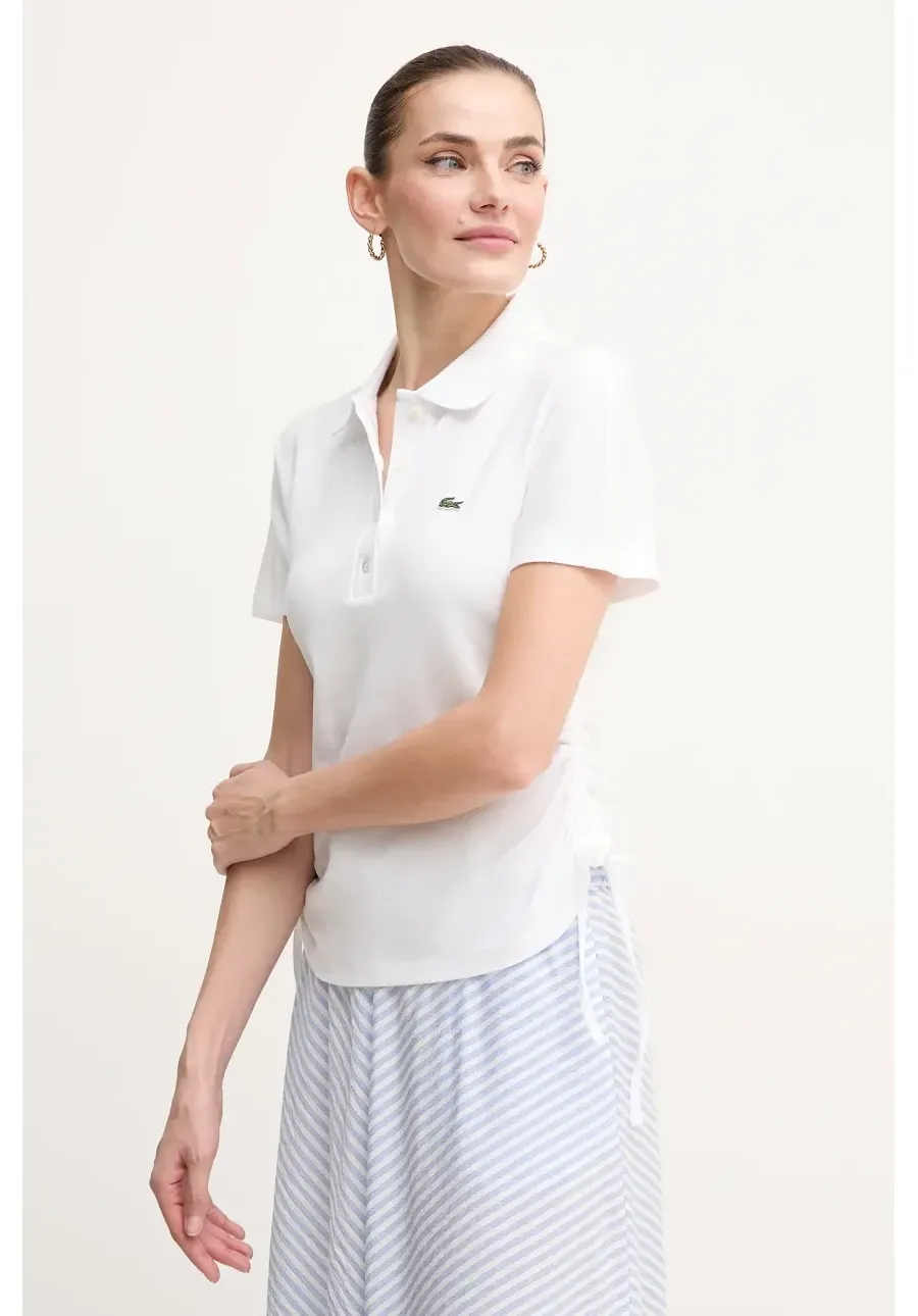 obrazek 1 Lacoste polo damski kolor biały PF9589