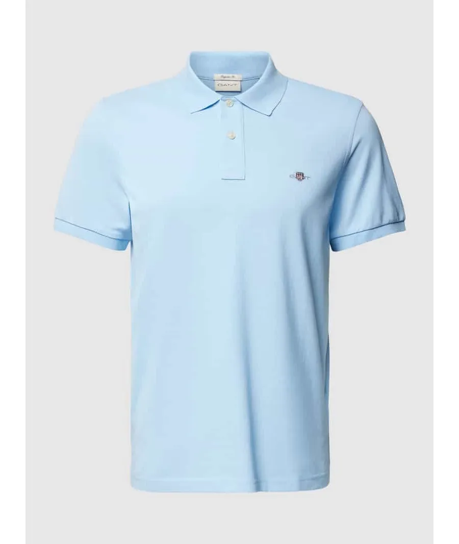 obrazek 1 Koszulka polo z wyhaftowanym logo model ‘SHIELD’