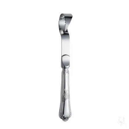 Picture A unique silver-plated knife for forming butter - Zaramella Argenti