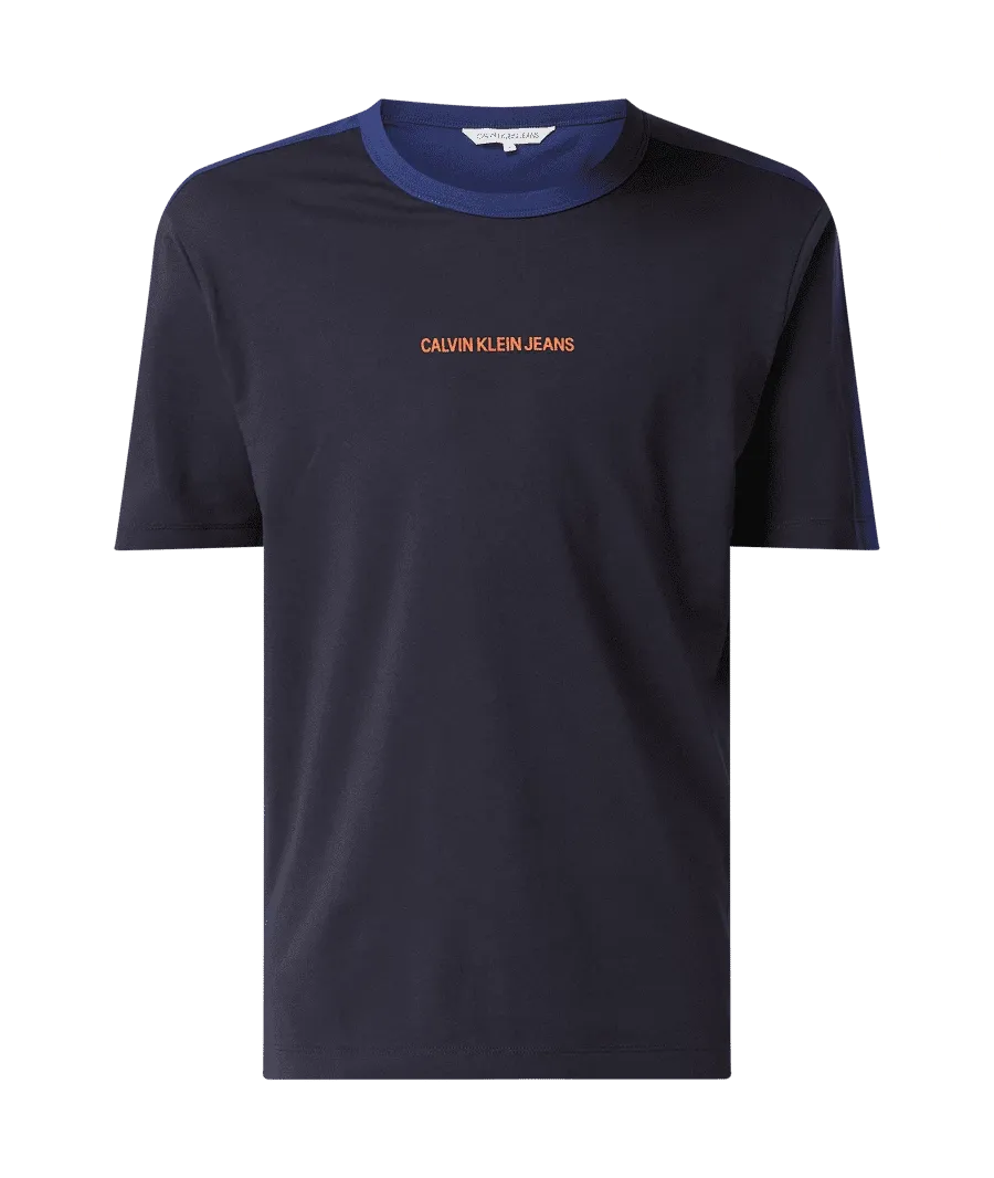 obrazek 1 T-shirt z bawełny z nadrukiem z logo