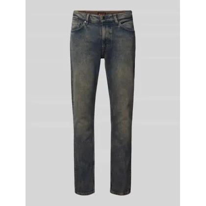 Zdjęcie Jeansy o kroju slim fit z 5 kieszeniami model ‘DELAWARE’