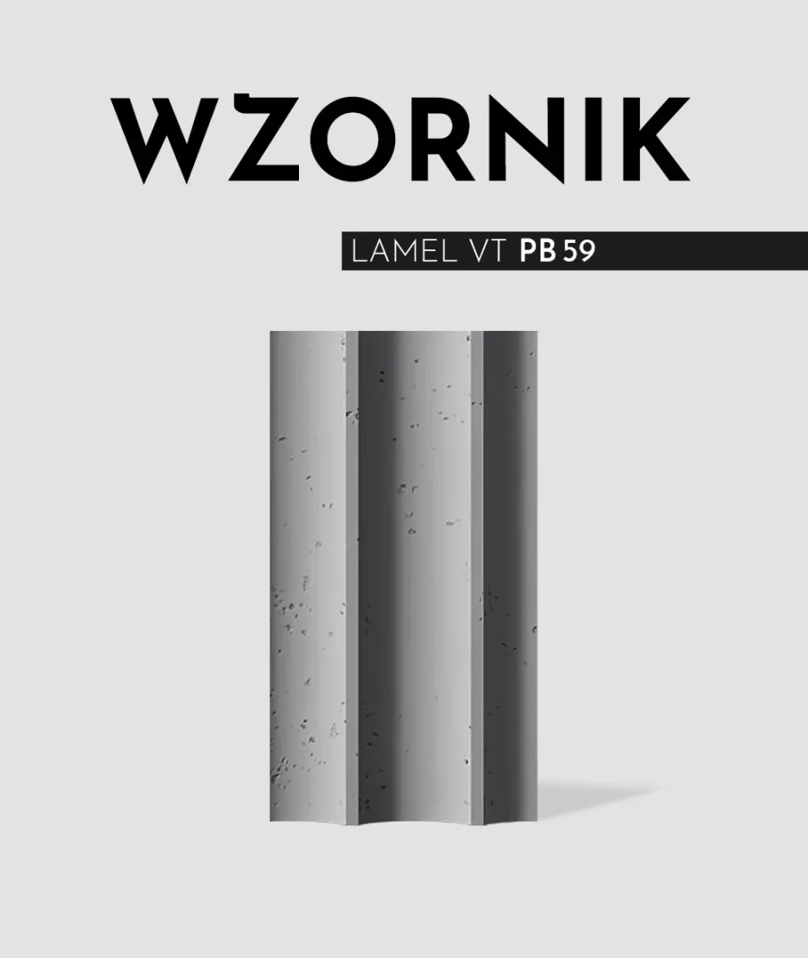 obrazek 1 Wzornik VT - (PB59) - próbnik lameli z betonu architektonicznego