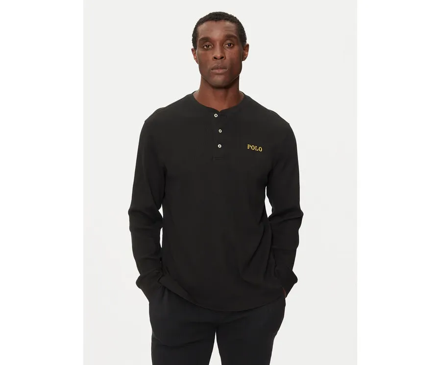 obrazek 1 Polo Ralph Lauren Longsleeve 714950609003 Czarny Slim Fit