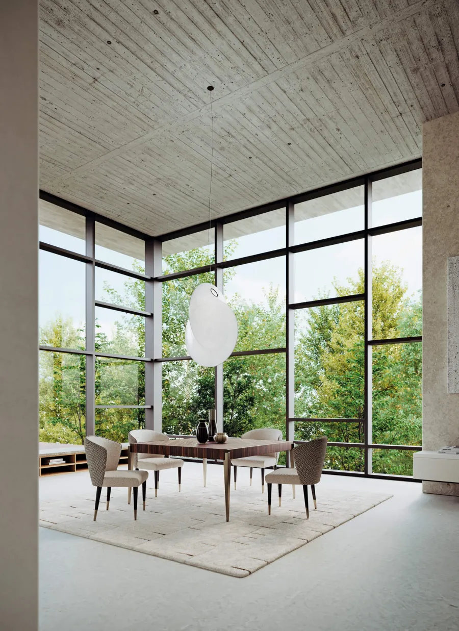 obrazek 3 Gustowny modernistyczny stół prosto z Włoch - do jadalni