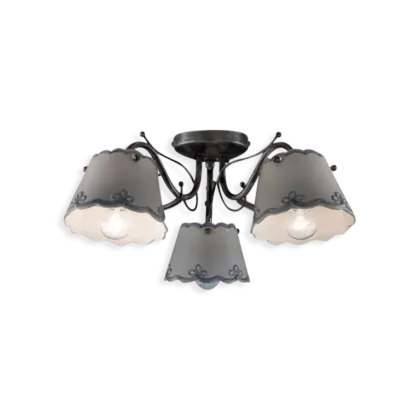Zdjęcie Włoska klasyczna lampa sufitowa-plafoniera do wyjątkowego wnętrza