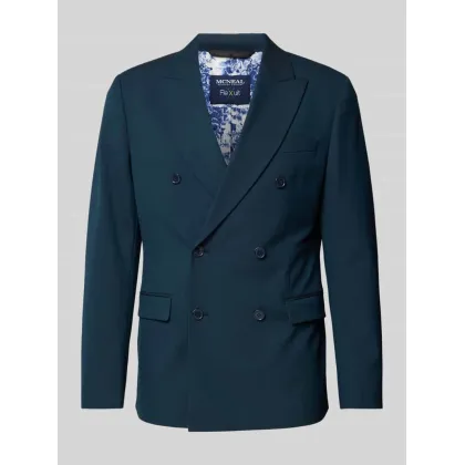 Zdjęcie Marynarka o kroju slim fit z kołnierzem z połami