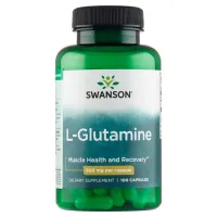 Zdjęcie Swanson L-Glutamina 500 mg Kapsułki