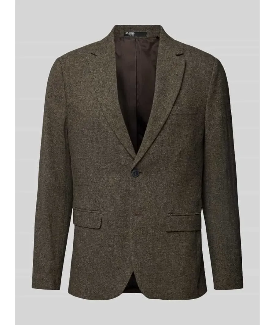 obrazek 1 Marynarka na 2 guziki o kroju slim fit z kołnierzem z połami