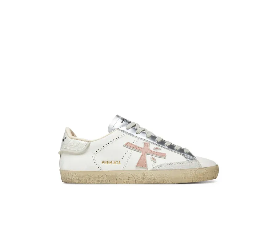 obrazek 1 Premiata Sneakersy Stevend 7281 Biały