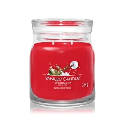 Zdjęcie Yankee Candle Christmas Eve Signature Jar Świeca zapachowa 368 g