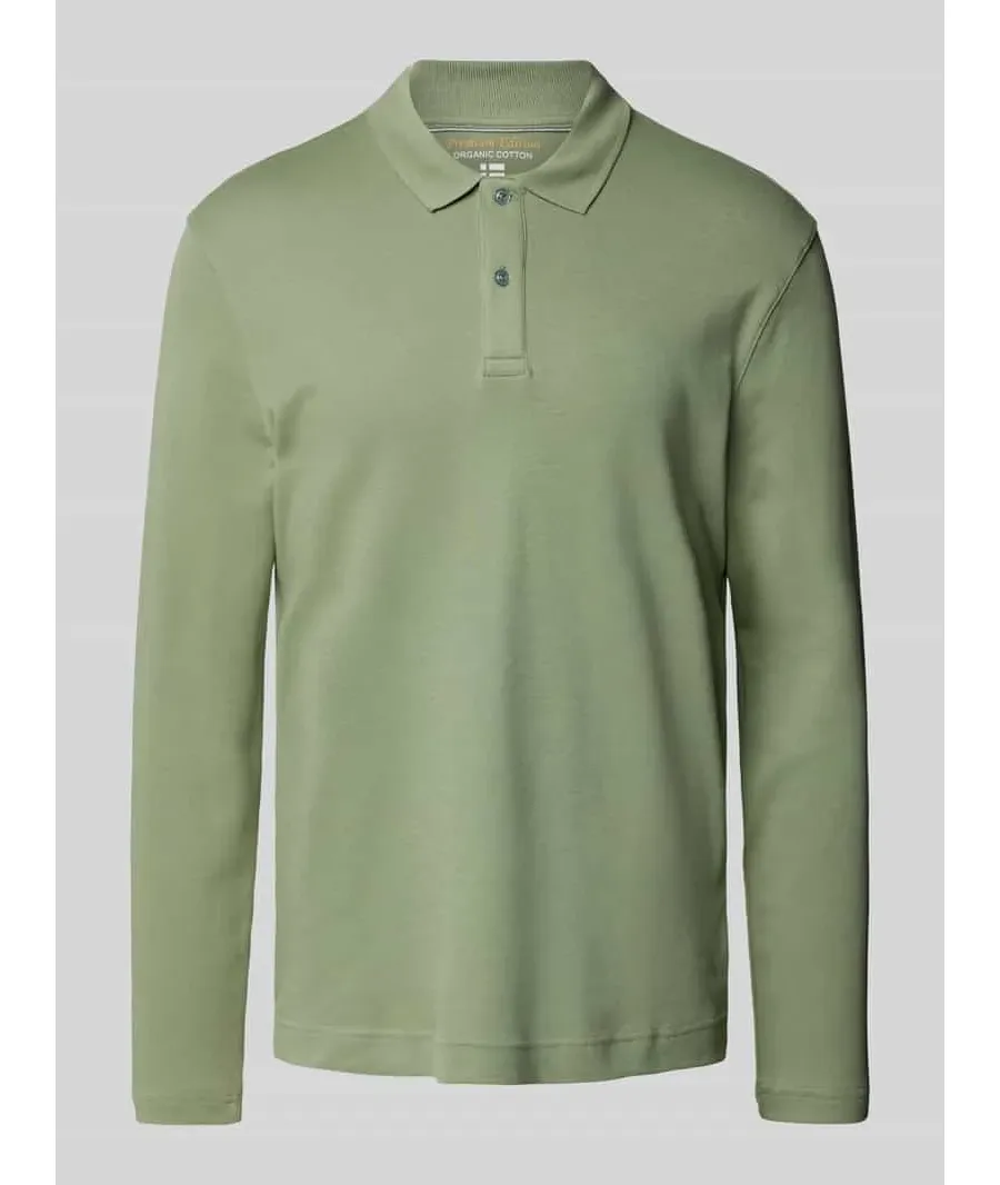 obrazek 1 Koszulka polo o kroju regular fit z długim rękawem