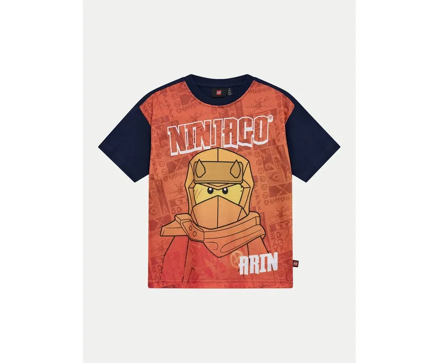 obrazek 1 LEGO T-Shirt Ninjago 12011405 Granatowy Regular Fit
