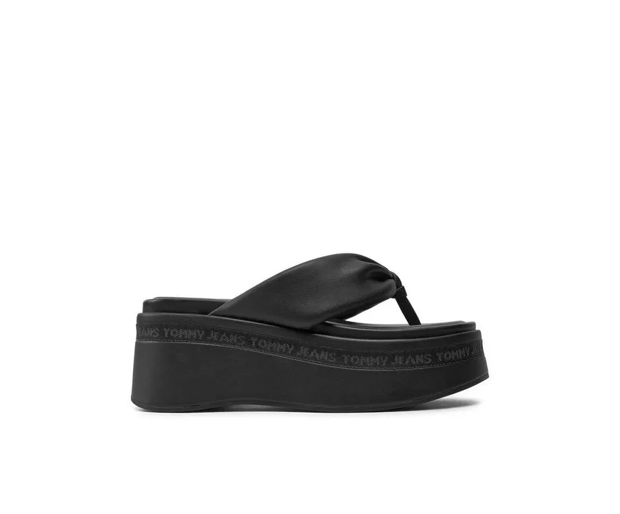 obrazek 1 Tommy Jeans Japonki Tjw Wedge Sandal EN0EN02457 Czarny