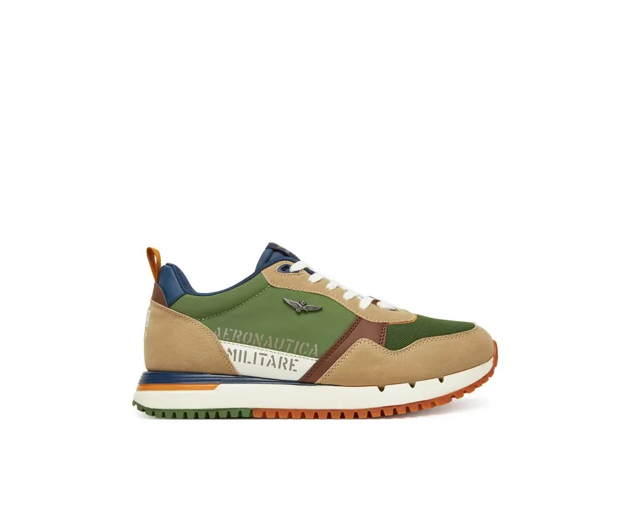 obrazek 1 Aeronautica Militare Sneakersy 251SC283CT3544 Zielony
