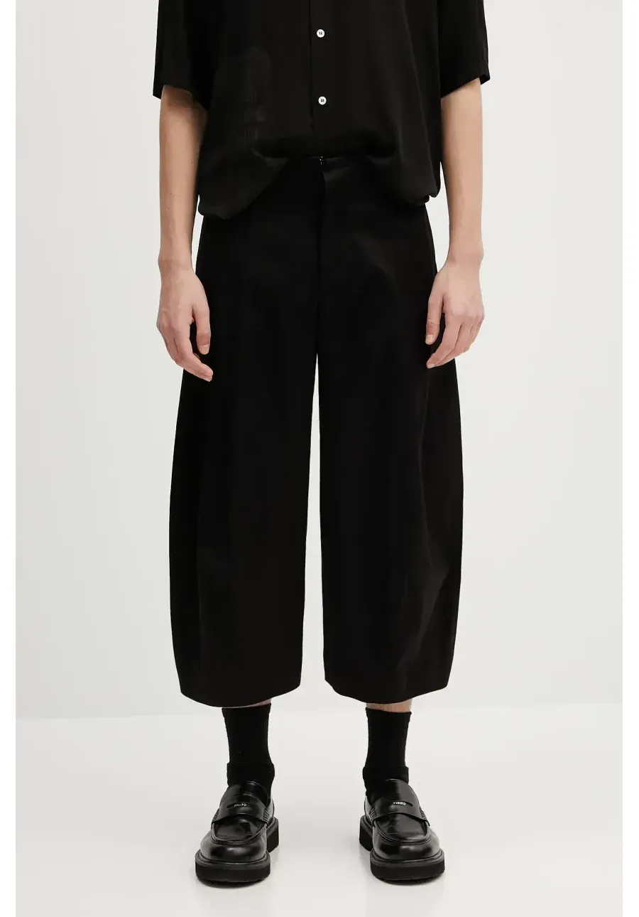 obrazek 1 Ader Error spodnie Apparel-Bottom męskie kolor czarny w fasonie chinos BO01SSSA0206BK