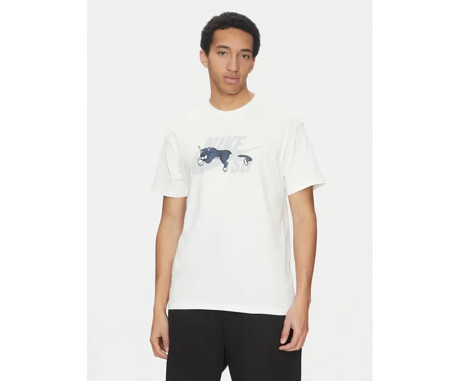 obrazek 1 Nike T-Shirt FV3496 Écru Regular Fit