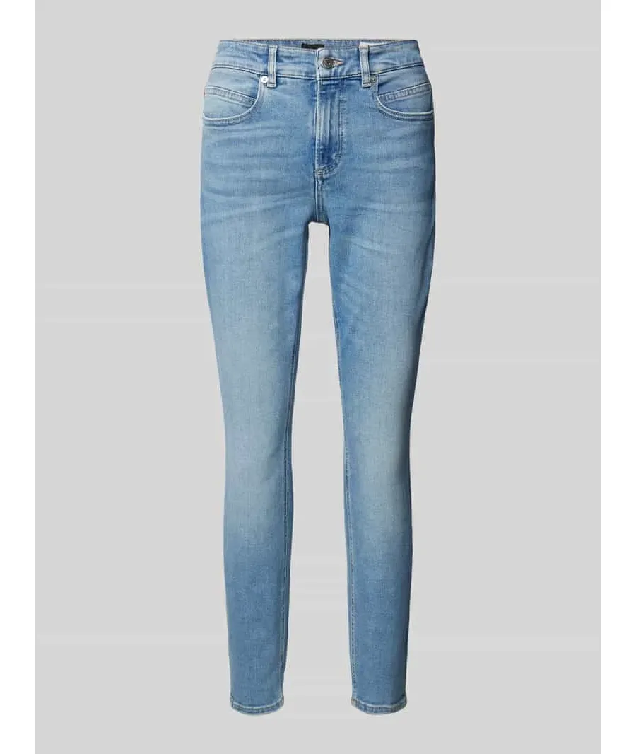 obrazek 1 Jeansy o kroju skinny fit z 5 kieszeniami model ‘JACKIE’