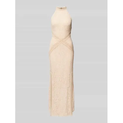 Zdjęcie Długa sukienka z obszyciem koronką model ‘NEW LIZA’