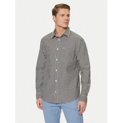 Zdjęcie Tommy Jeans Koszula Poplin Check DM0DM21115 Czarny Regular Fit