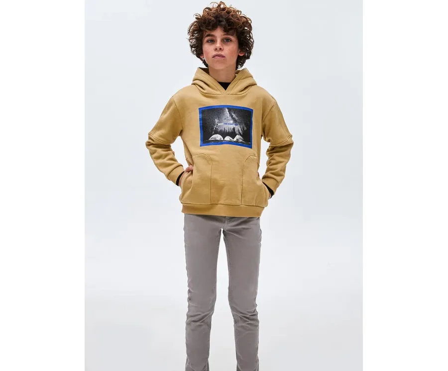 obrazek 1 Mayoral Bluza 7.424 Brązowy Regular Fit