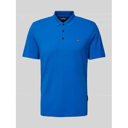 Zdjęcie Koszulka polo o kroju slim fit z wyhaftowanym logo model ‘EALIS’