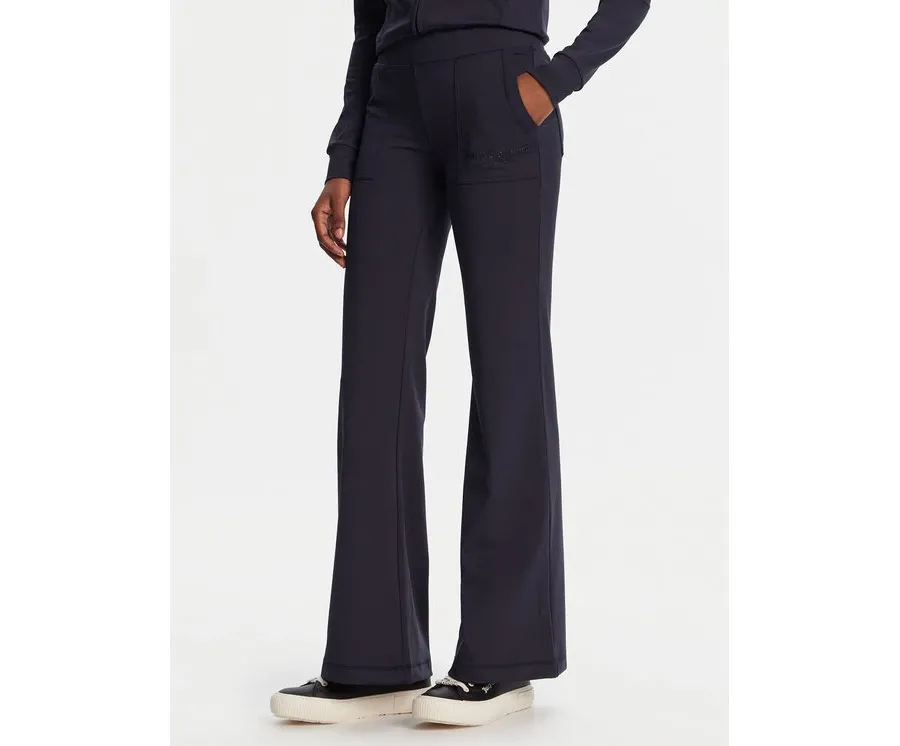 obrazek 1 Juicy Couture Spodnie dresowe Active JCSML125403 Granatowy Flared Leg