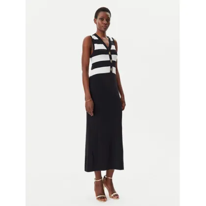 Zdjęcie LOLA CASADEMUNT Sukienka dzianinowa LS2516001 Czarny Slim Fit