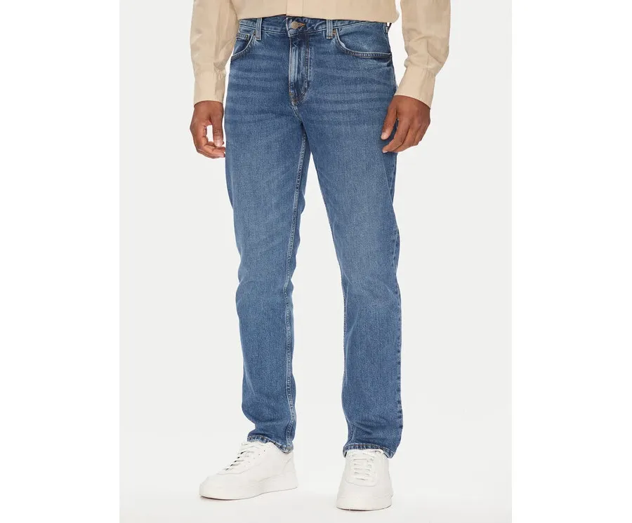 obrazek 1 Tommy Hilfiger Jeansy Denton MW0MW39650 Niebieski Straight Fit
