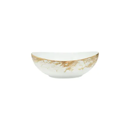 Zdjęcie Luksusowa okrągła porcelanowa miska 21 cm z kolekcji Belle Epoque - Porcel