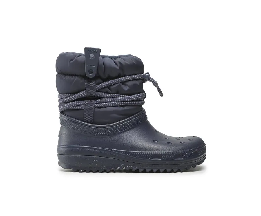 obrazek 1 Crocs Śniegowce Classic Neo Puff Luxe Boot 207312 Granatowy