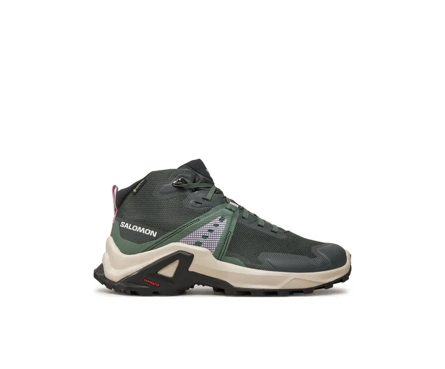 obrazek 1 Salomon Trekkingi X Raise Mid Gore-Tex L47458100 Zielony