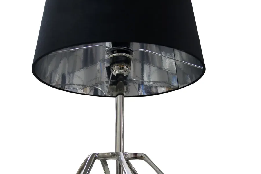 obrazek 10 Niezwykła lampa stołowa z klejnotem w środku