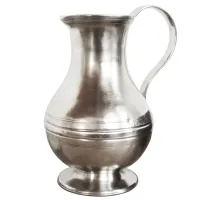 Picture A unique water jug made of pewter