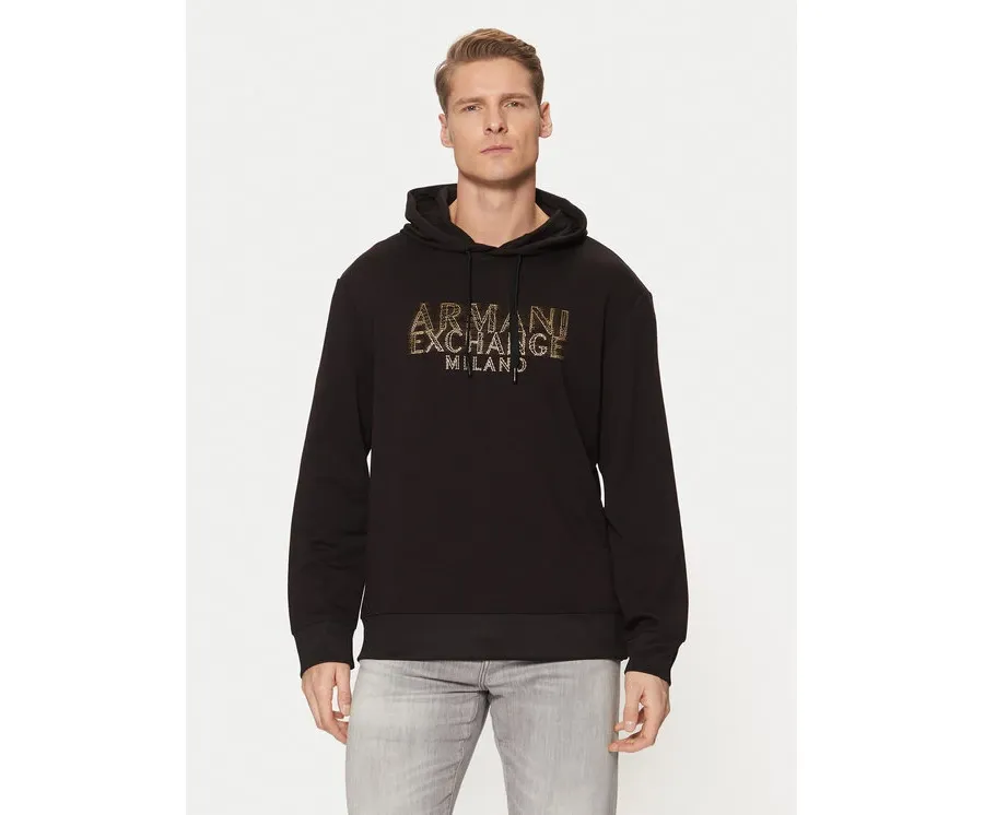 obrazek 1 Armani Exchange Bluza XM000332 AF12269 UC001 Czarny Regular Fit
