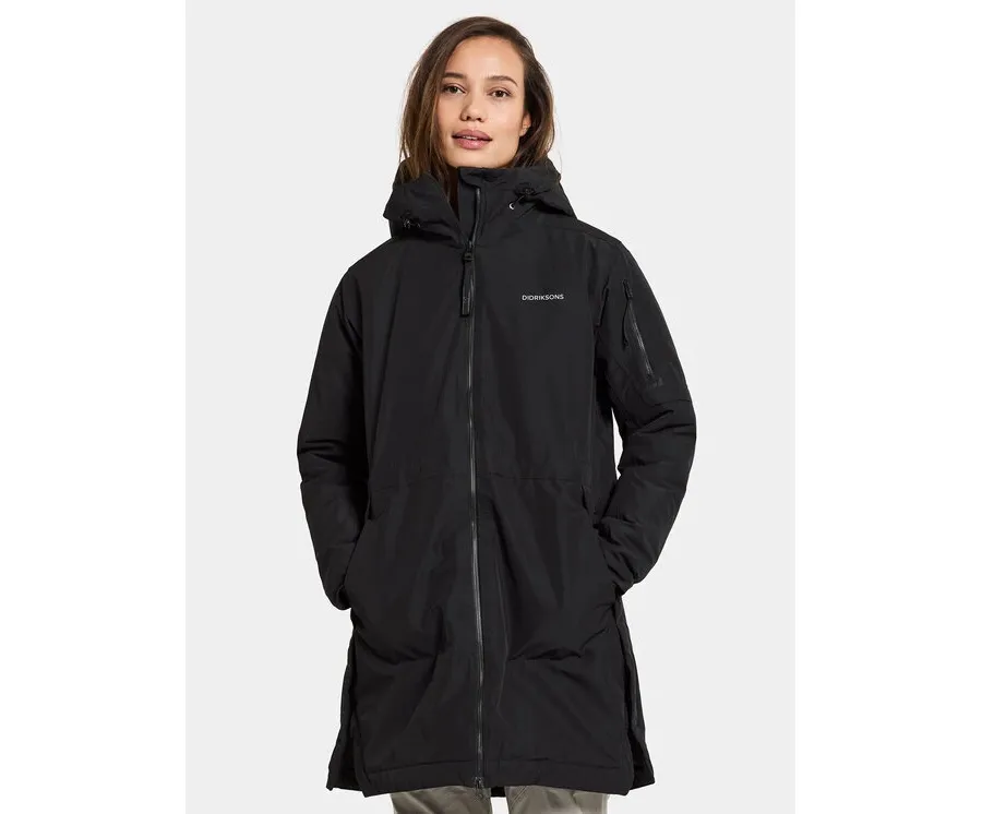 obrazek 1 Didriksons Parka Ella Wns 2 504835 Czarny Regular Fit